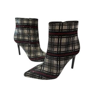 INC Rhinestone High Heel Boots Women Size 8